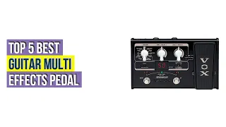 Top 5 Best Guitar Multi Effects Pedal Reviews With Products List