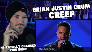 Metal Vocalist First Time Reaction - Brian Justin Crum Creep America's Got Talent