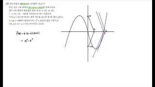 2023학년도 (2022년 시행) 고3 4월 모의고사 20번