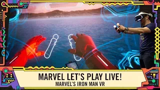 Marvel's Iron Man VR Gameplay at SDCC 2019