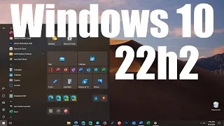 В России Windows 10 вышло обновление 22H2 !