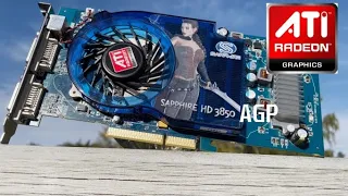 Testing an ATI Radeon HD 3850 AGP