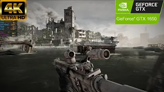 | Medal of Honor Warfighter | GTX 1650 4GB | ULTRA | 4K