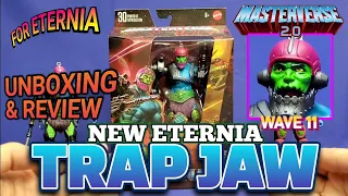 UNBOXING & REVIEW Masterverse TRAP JAW New Eternia Masters of the Universe Action Figure Review