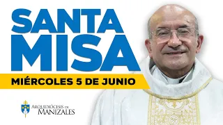 🙌MISA DE HOY miércoles 5 de junio de 2024 P. Rigoberto Rivera Arquidiócesis de Manizales▶️#misadehoy