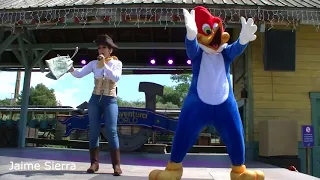 Patricia y Woody en Far West - PortAventura World 2018