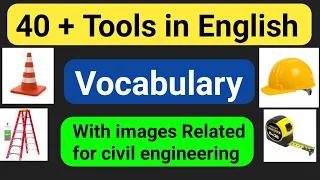 Tools in English vocabulary with images | it's tools related for civil engineering