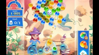 Bubble Witch Saga 2 Level 1474 with no booster & 1 bubble left