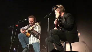 Glen Hansard with special guest Eddie Vedder Society - The Moore Theatre in Seattle, WA