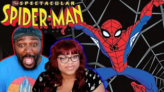 My Wife Watches Spectacular Spider-Man Reaction | EPISODE 1 & 2 #react