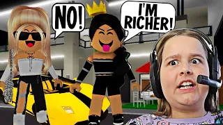SPOILED RICH GIRLS FIGHTING!! **BROOKHAVEN ROLEPLAY**