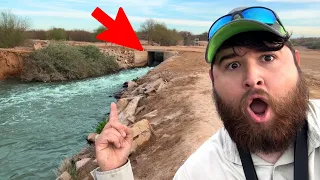 Fishing Canals in the Middle of the Desert! (INSANE)