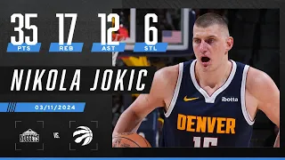 Nikola Jokic leads Nuggets to LARGEST COMEBACK OF THE SEASON with 21st TRIPLE-DOUBLE 🔥 | NBA on ESPN