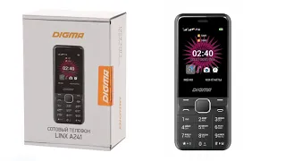 Digma LINX A241 - распаковка телефона "на случай..."