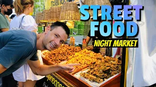 🇹🇭 TRYING NEW Thai Street Food! Night Market in Southern Thailand