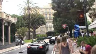 Maserati GranTurismo and Jaguar XKR amazing sound in Monaco