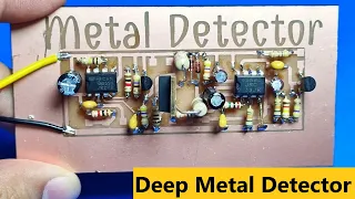 DIY Metal Detector / How to Make a Deep Metal Detector