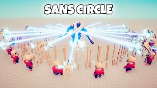 SANS CIRCLE vs EVERY FACTION | TABS Totally Accurate Battle Simulator