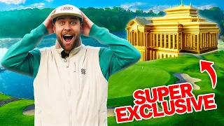 We played one of the MOST EXCLUSIVE golf courses in the UK!