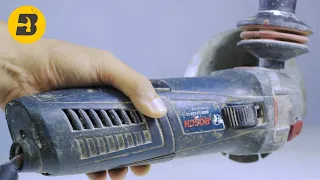 Restoration damaged angle grinder - BOSCH GWS 12-125 CI