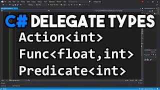 Generic Delegate Types (Action, Func, Predicate), in C#