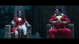 Shazam! BLACK ADAM  Deleted Scene Family On Thrones