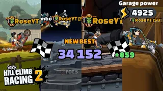 34152 Points with Monowheel Technique!!, MIDDLE LEVEL (4925GP)😱 - Among Them Team Event - HCR2