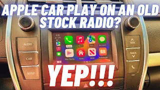 Can You Install Apple CarPlay On A Stock 2016 Toyota Camry? You can Now!