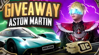 I'll be back! Free Aston Martin in pubg mobile for my subs!