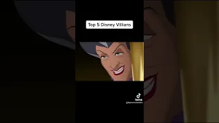 Top 5 Disney Villains