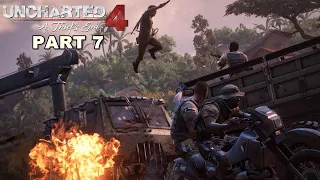 Uncharted 4 A Thief's End Walkthrough Gameplay Part 7 HD - FULL GAME - No Commentary