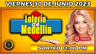 Resultado de LOTERIA DE MEDELLIN del VIERNES 30 DE JUNIO 2023