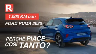 Ford Puma 2020, prova di 1000 km della B-SUV sportiva, ma anche pratica con il megabox