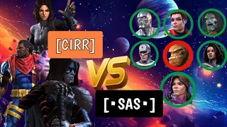 S48W1 - Alliance war: Magic Thief Tactic [CIRR VS •SAS•] - Marvel Contest Of Champions