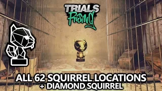 Trials Rising - All 62 Squirrels - Collectibles Locations - Diamond Squirrel Achievement/Trophy