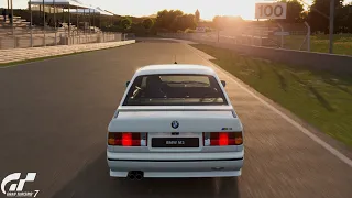 Gran Turismo 7 | BMW M3 E30 1989 - Sardegna - Road Track Layout A [4K PS5]