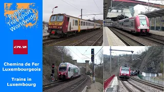 CFL - Trains in Luxembourg - Chemins de Fer Luxembourgeois