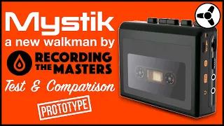 Mystik: New portable tape player by RTM (prototype) tested & compared