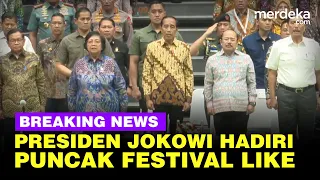 🔴 LIVE NOW - Presiden Jokowi Hadiri Puncak Festival LIKE Kementerian LHK