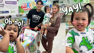 First time ni Caleb mamili sa Grocery store!