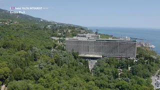 Отель Yalta Intourist с высоты птичьего полёта