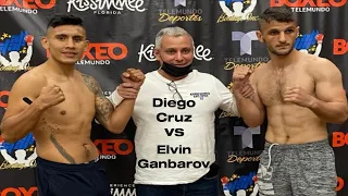 Diego Cruz vs Elvin Ganbarov  (Highlights)