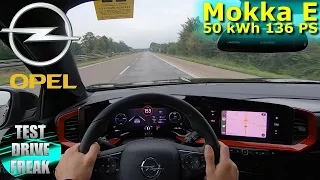 2022 Opel Mokka-E GS 136 PS TOP SPEED AUTOBAHN DRIVE POV