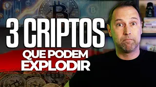 3 CRIPTOS QUE PODEM EXPLODIR EM 2024 | Como GANHAR DINHEIRO com CRIPTOMOEDAS além do BITCOIN?