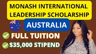 Fully funded Scholarships for international students in Australia: University of Monash