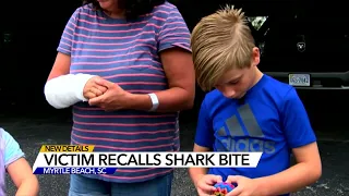 'I ain't going in the water': Grandson of Myrtle Beach shark bite victim changes vacation plans