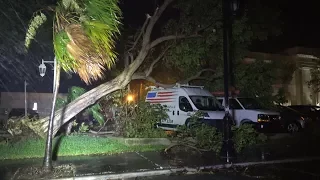 Hurricane Irma Hits Key West, FL In The Overnight 9/9/2017