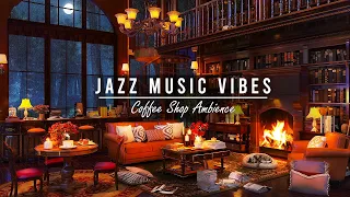 Relax with the soothing sounds of Jazz music ☕ Relaxing Jazz music in a cozy cafe space