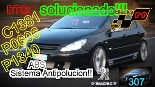 Peugeot 307 con problemas de ABS y Antipolucion!!! ((SOLUCIONADO))