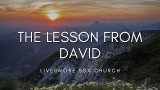 The Lesson From David